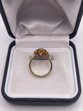 Load image into Gallery viewer, RESERVED 9ct gold citrine ring
