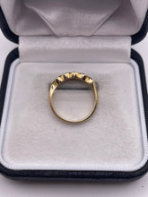 Load image into Gallery viewer, 9ct gold cognac diamond ring
