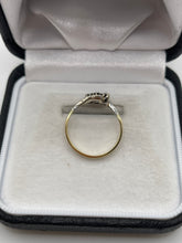 Load image into Gallery viewer, 18ct gold 3 stone diamond ring
