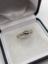 Load image into Gallery viewer, 18ct gold 3 stone diamond ring
