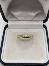 Load image into Gallery viewer, 9ct gold yellow diamond ring
